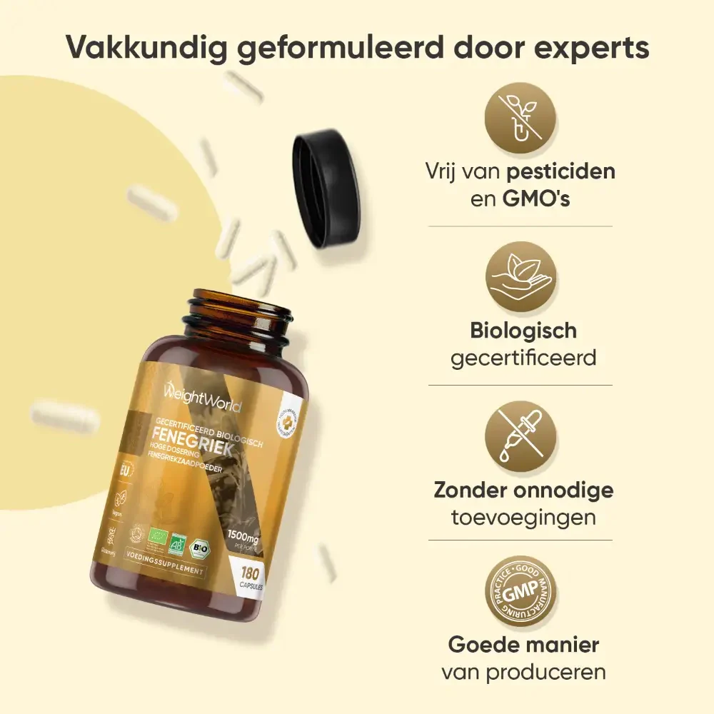 Biologische Fenegriek Capsules - Image 3