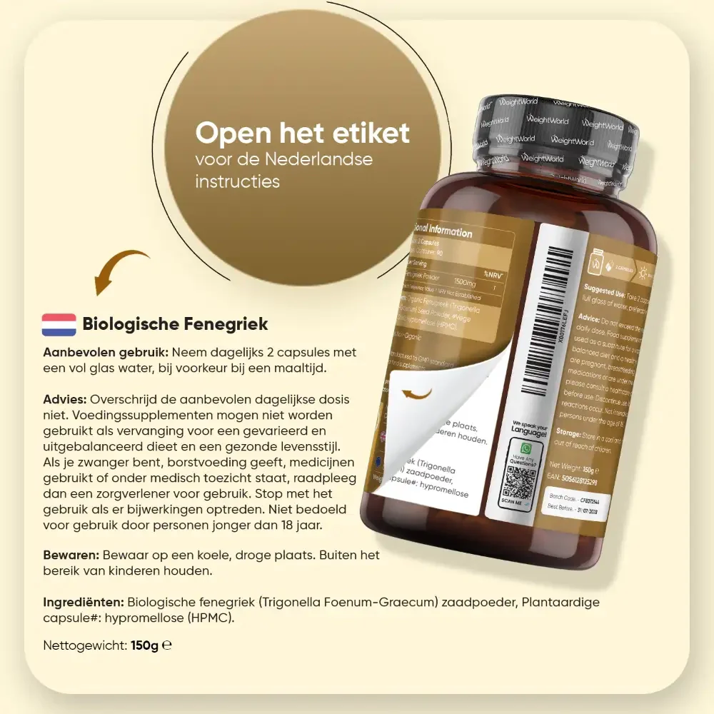 Biologische Fenegriek Capsules - Image 9