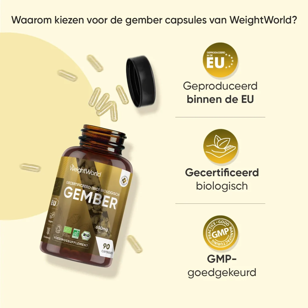 Biologische gember capsules - Image 3