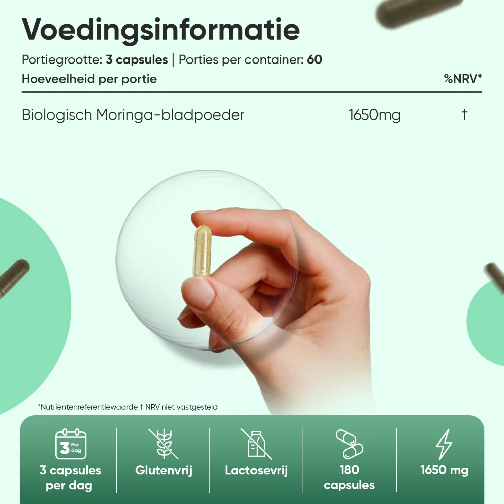 Biologische Moringa capsules - Image 5