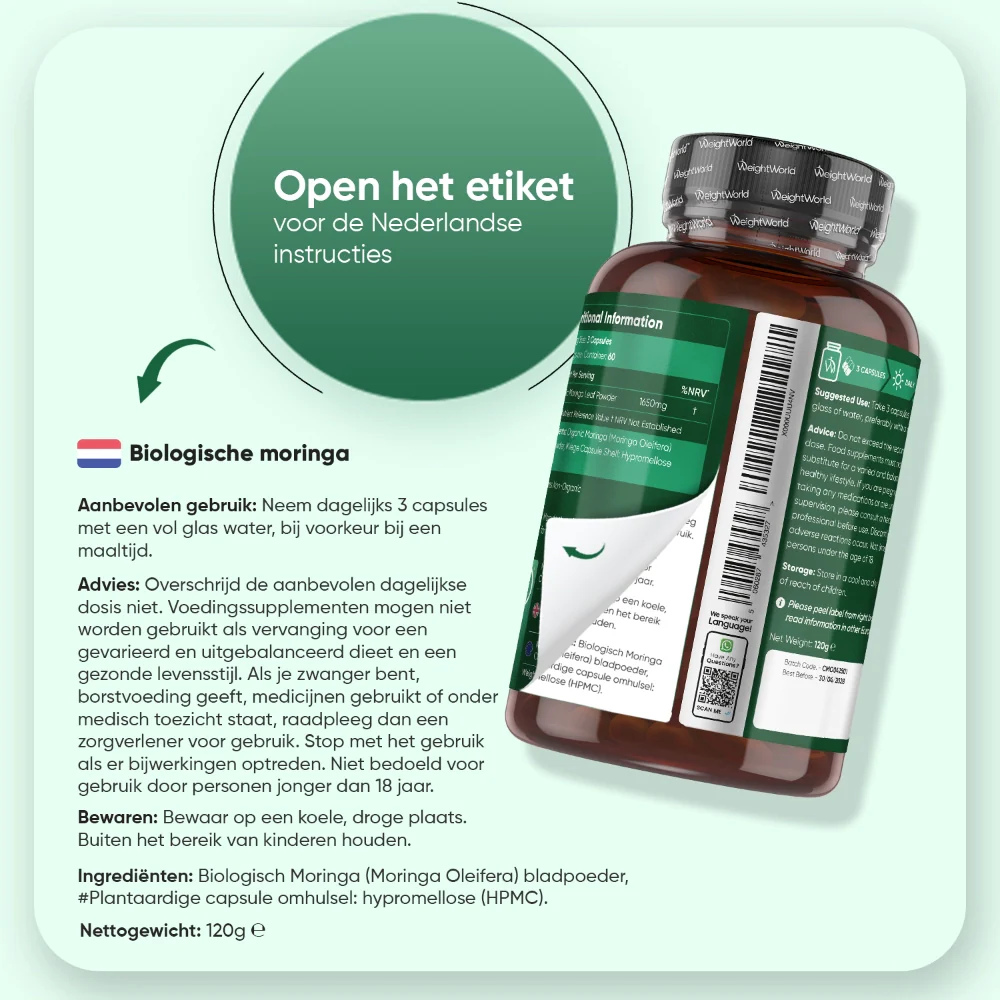 Biologische Moringa capsules - Image 6