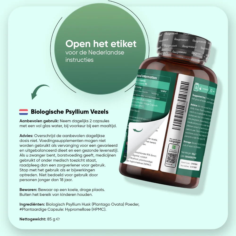 Biologische Psyllium Vezels - Image 7