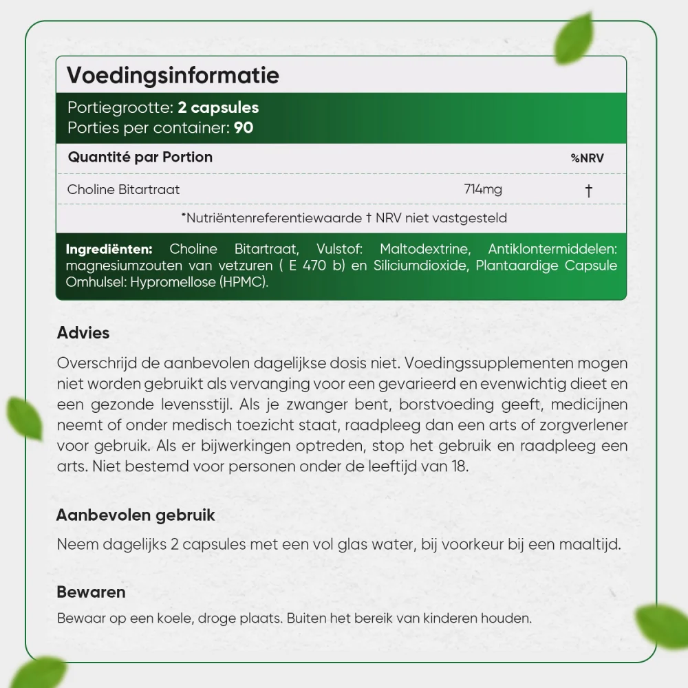 Cholinebitartraat - Image 7