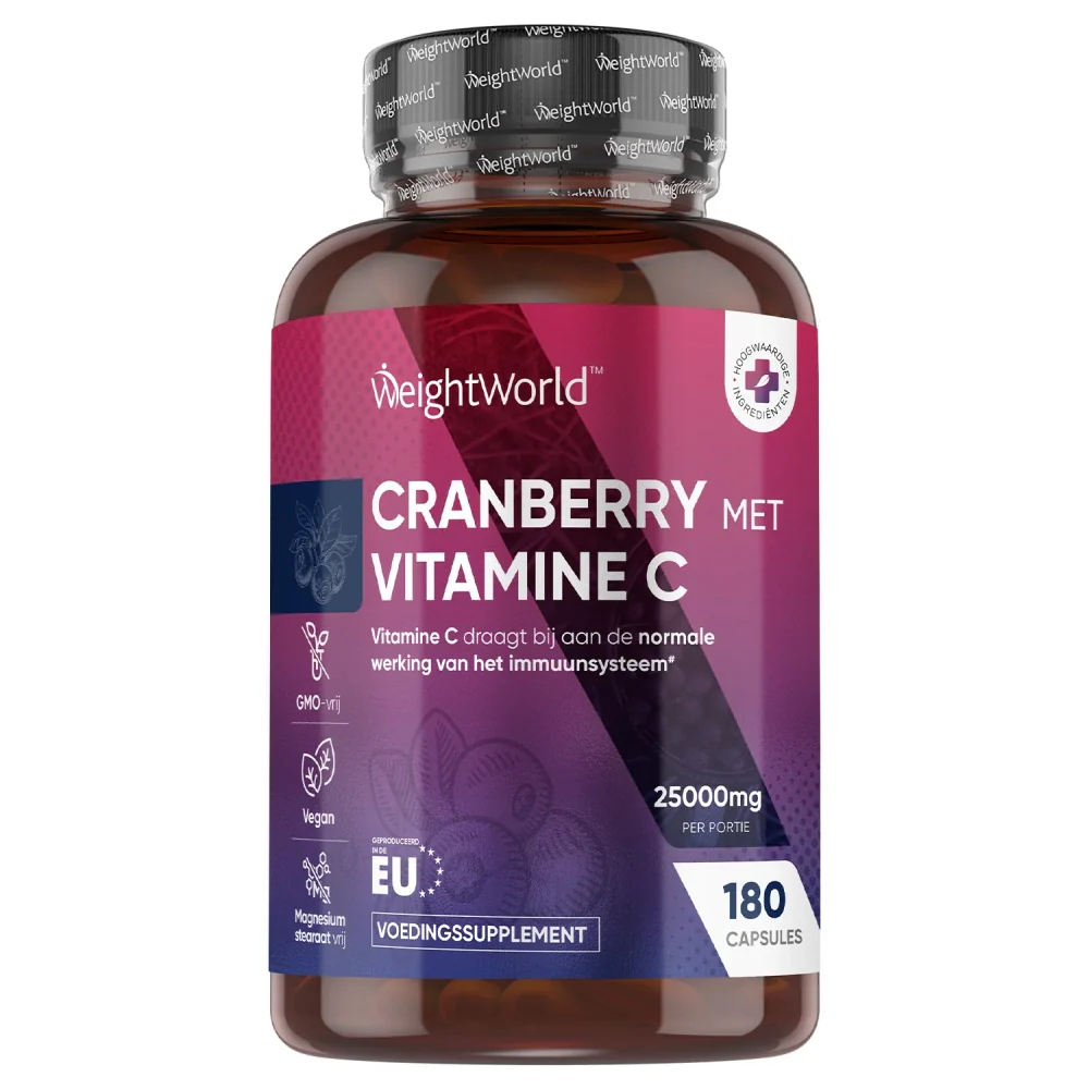 Cranberry met vitamine C