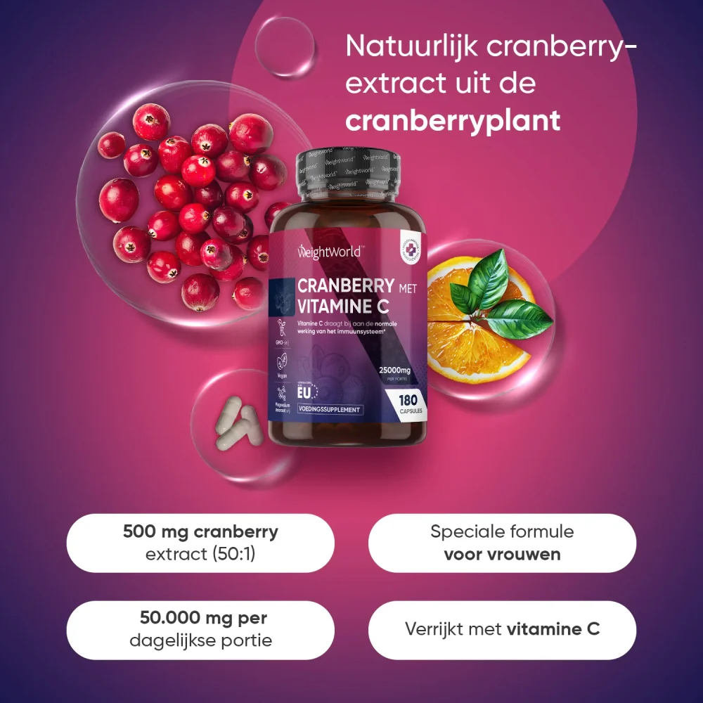 Cranberry met vitamine C - Image 2