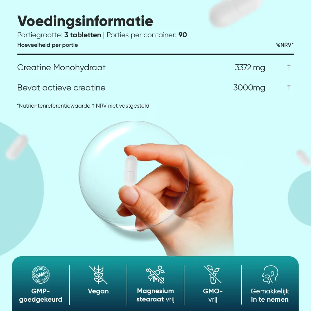 Creatine Monohydraat Tabletten - Image 5