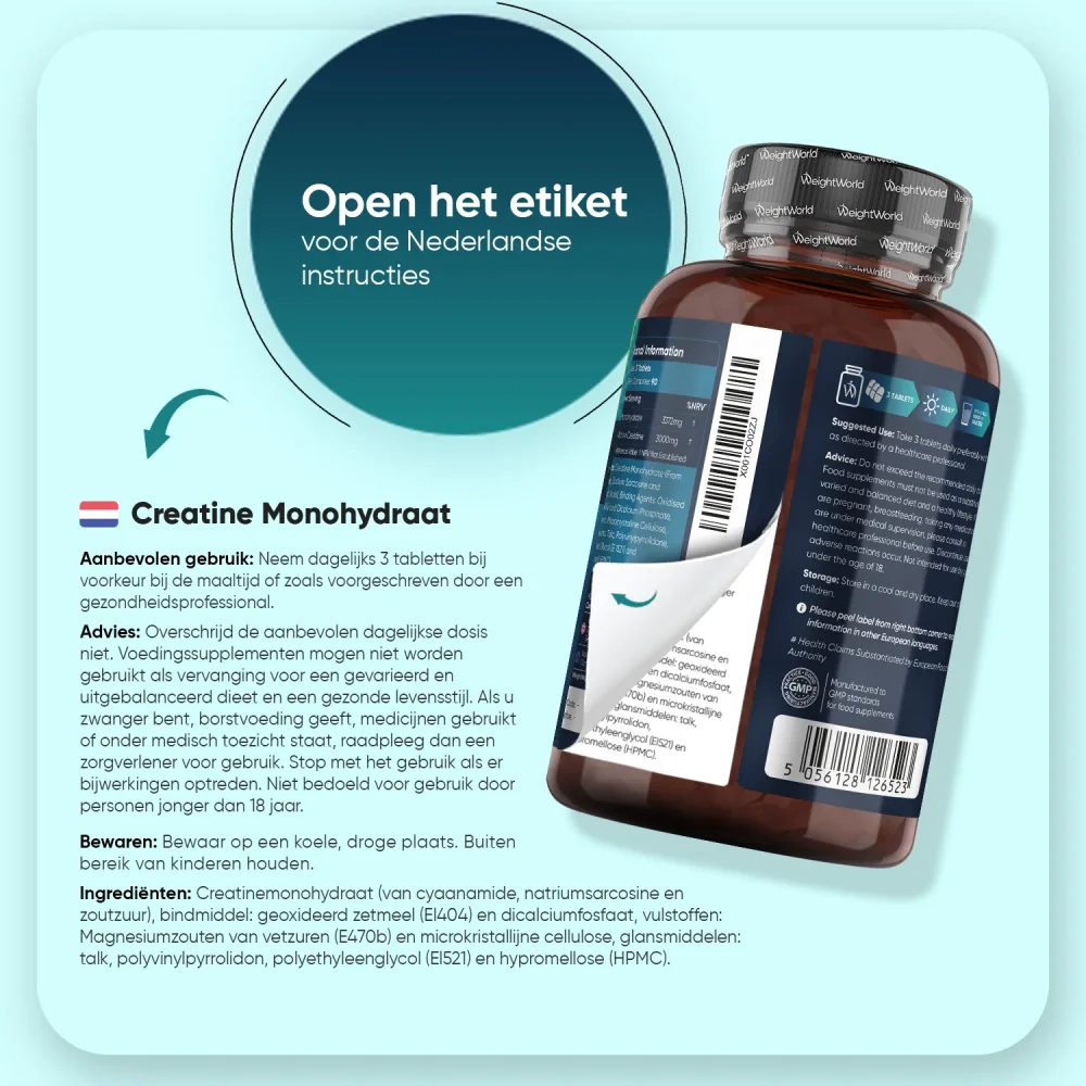 Creatine Monohydraat Tabletten - Image 6