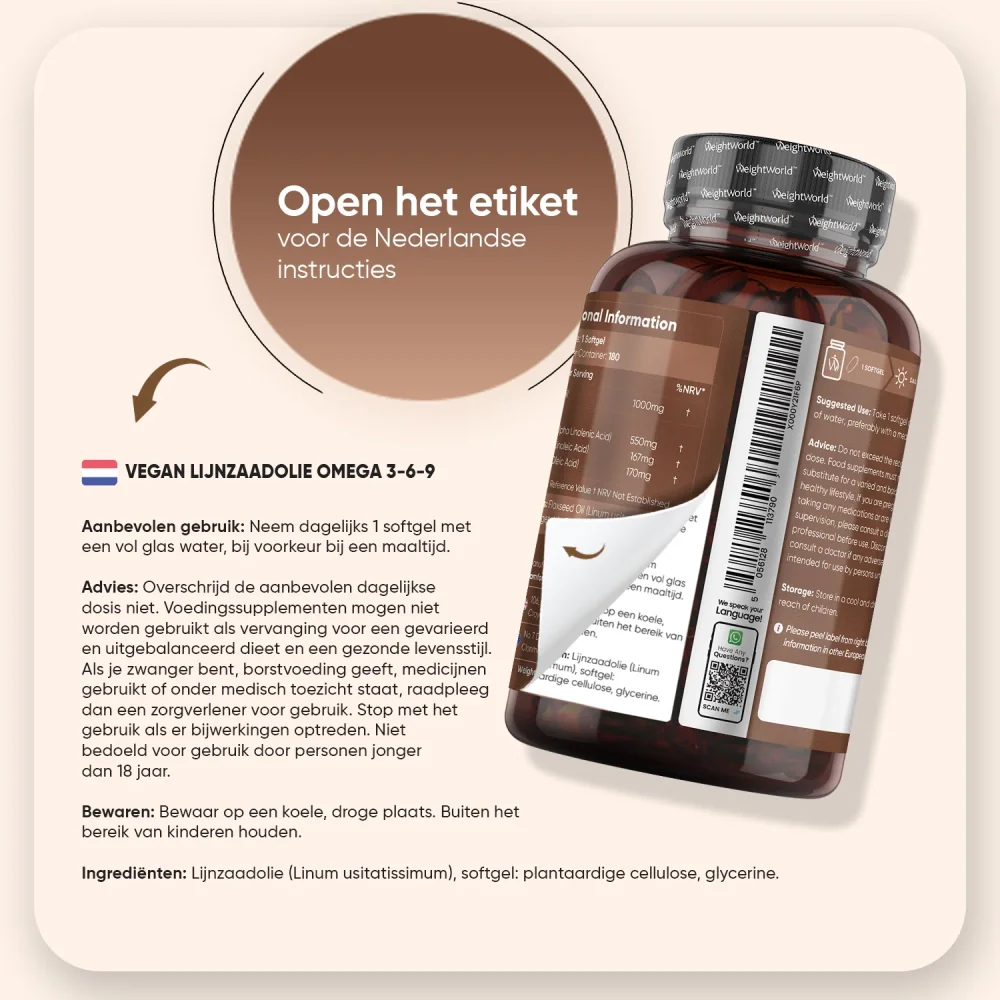 Lijnzaadolie softgels - Image 6