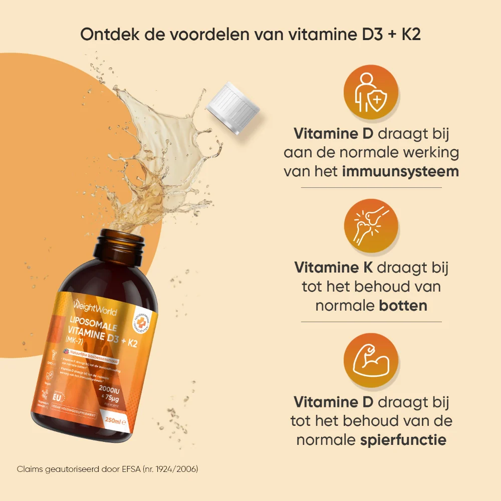 Liposomale Vitamine D3 + K2 - Image 3