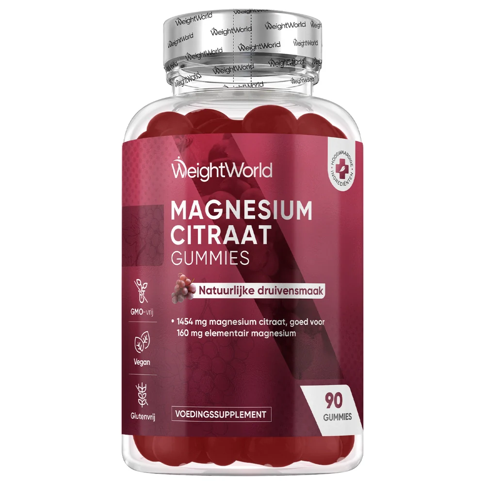 Magnesium citraat gummies