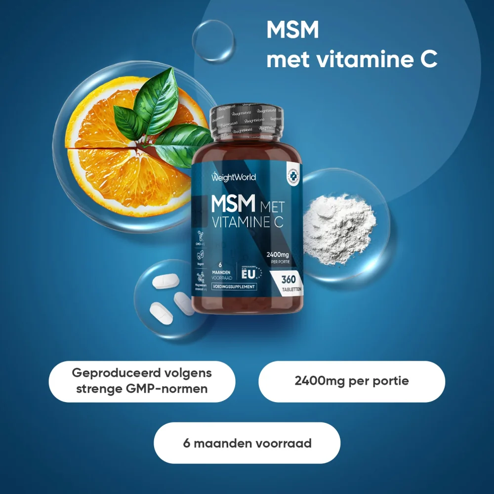 MSM met vitamine C - Image 2