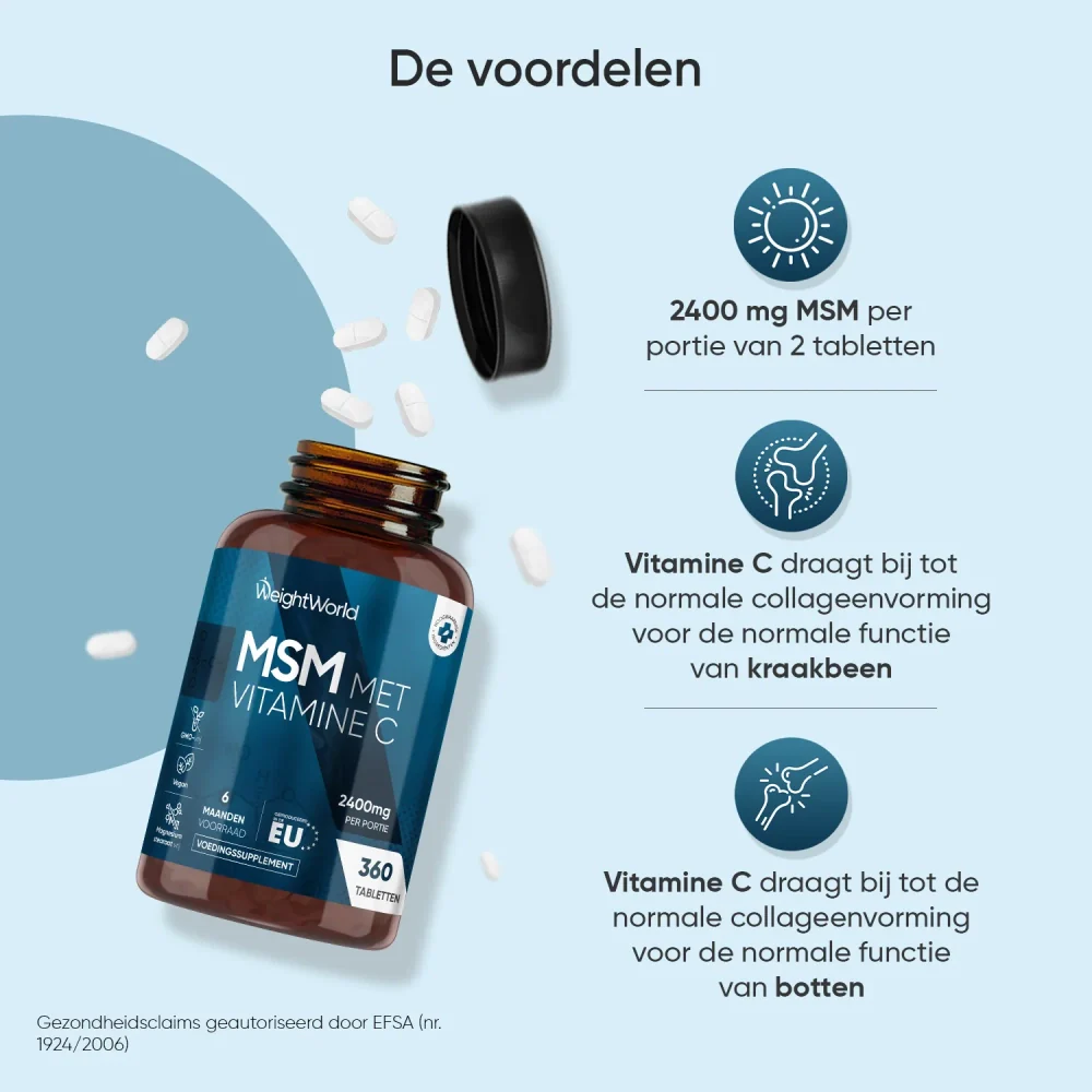 MSM met vitamine C - Image 3