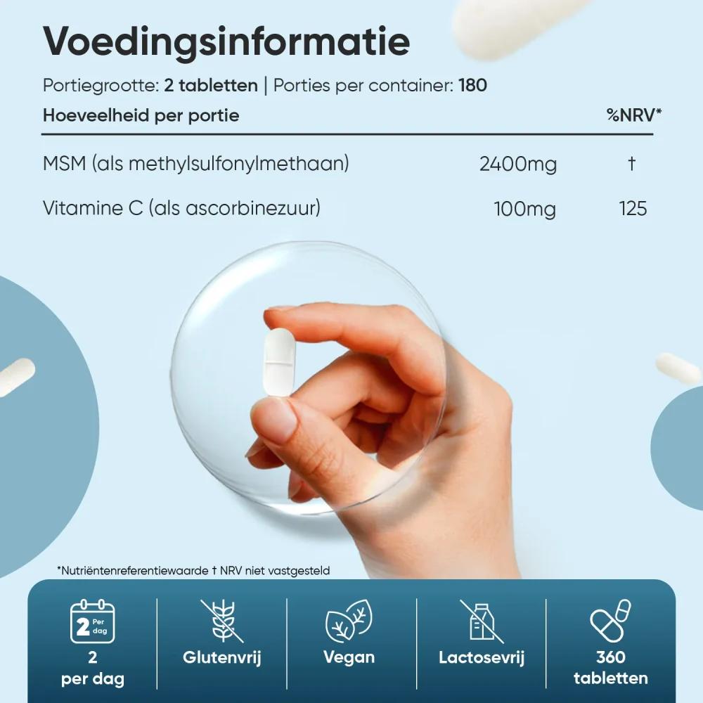 MSM met vitamine C - Image 5