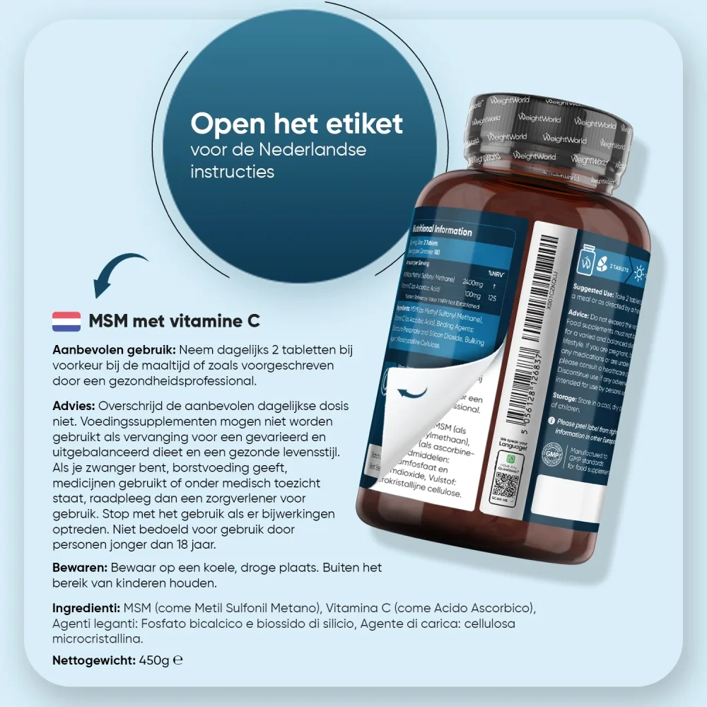 MSM met vitamine C - Image 7