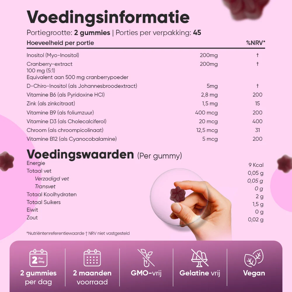 Myo & D-Chiro Inositol gummies - Image 5