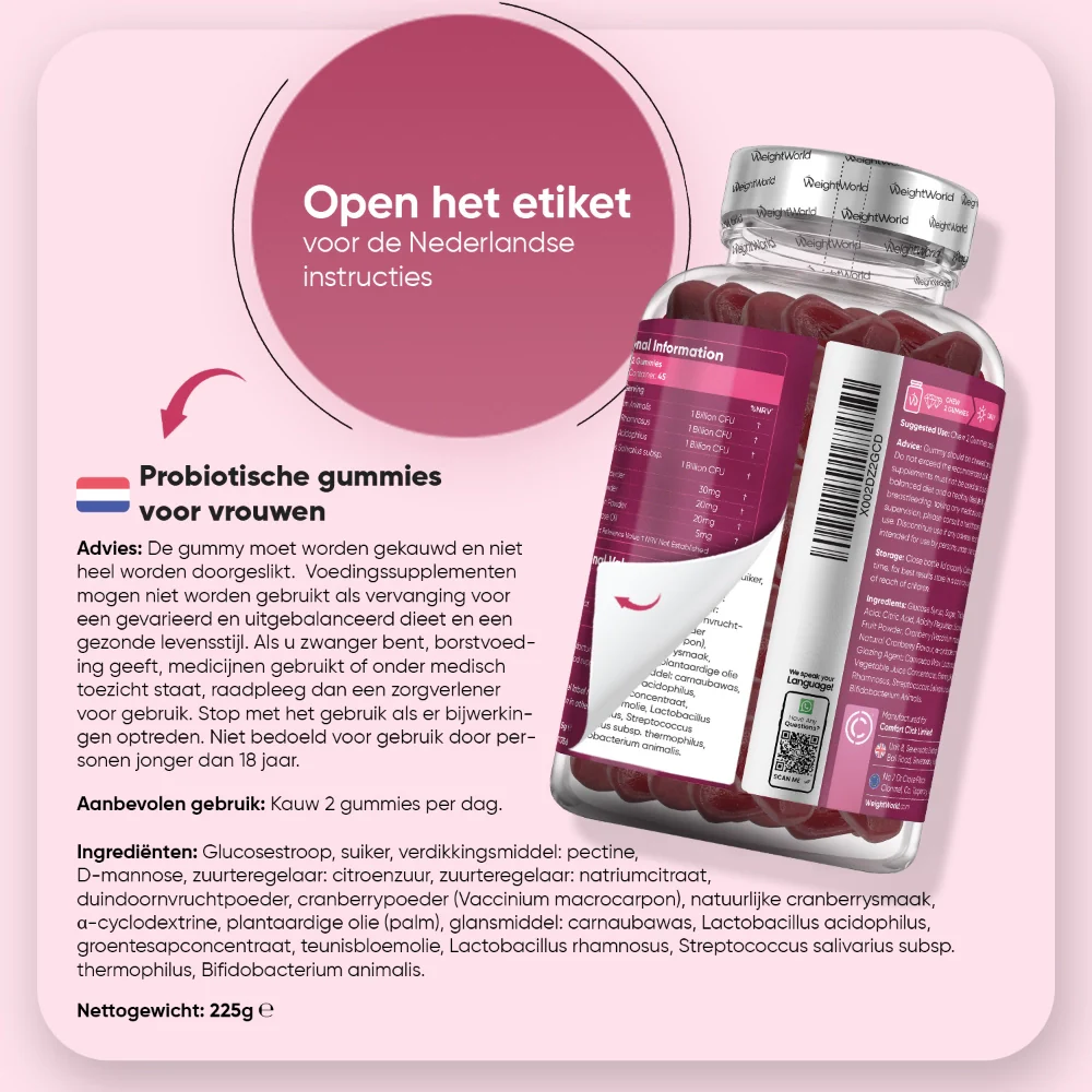 Probiotica gummies voor vrouwen - Image 6