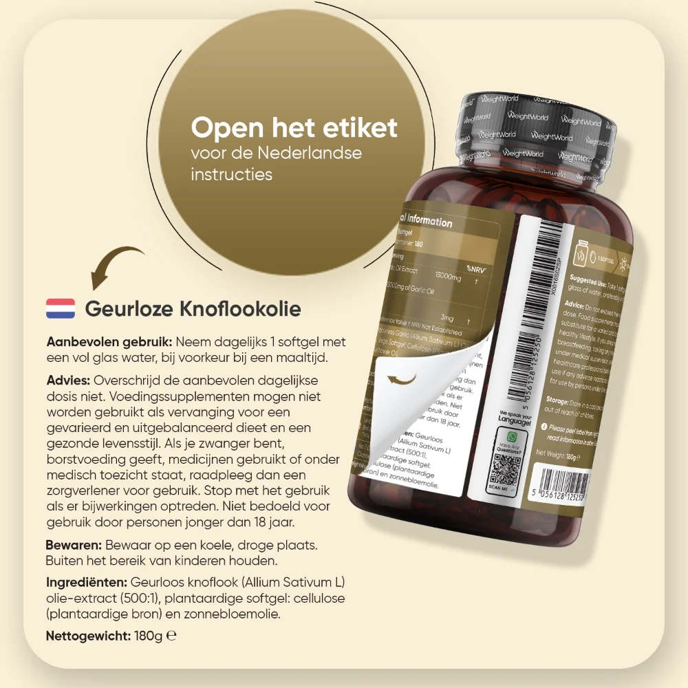 Pure Knoflook Olie Softgels - Image 5