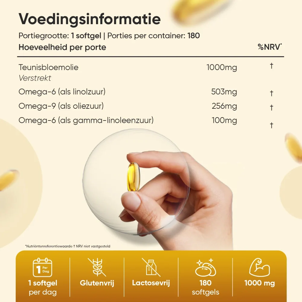Teunisbloem olie softgels - Image 5
