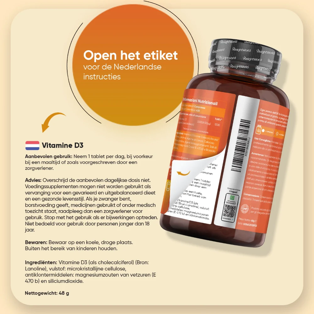 Vitamine D3 tabletten - Image 6