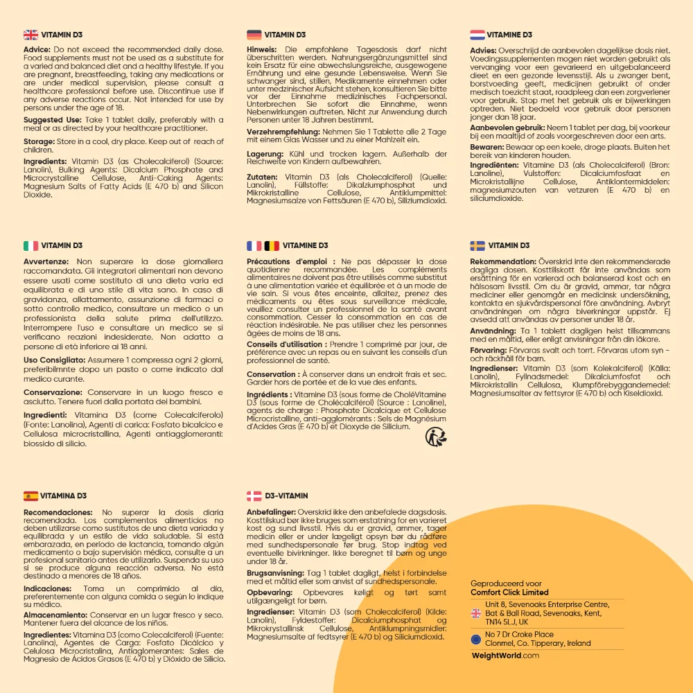 Vitamine D3 tabletten - Image 8