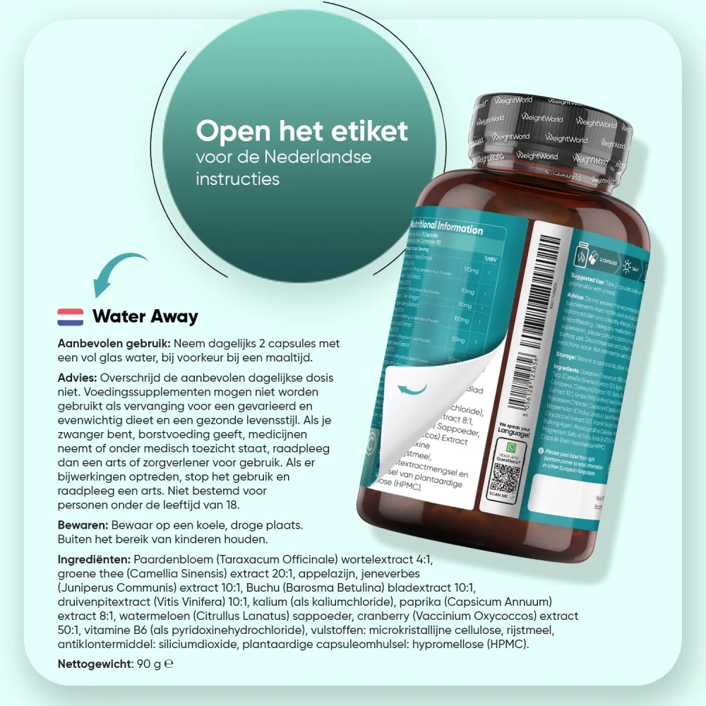 Water Away - Vochtafdrijvende pillen - Image 6